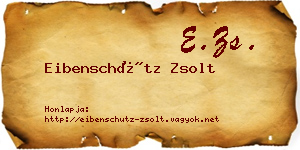 Eibenschütz Zsolt névjegykártya